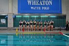 WWPolo vs CC  Wheaton College Women’s Water Polo vs Connecticut College. - Photo By: KEITH NORDSTROM : Wheaton, water polo